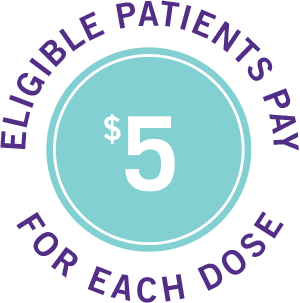 eligible patients pay for each dose