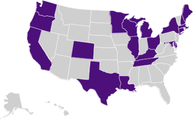 United States map